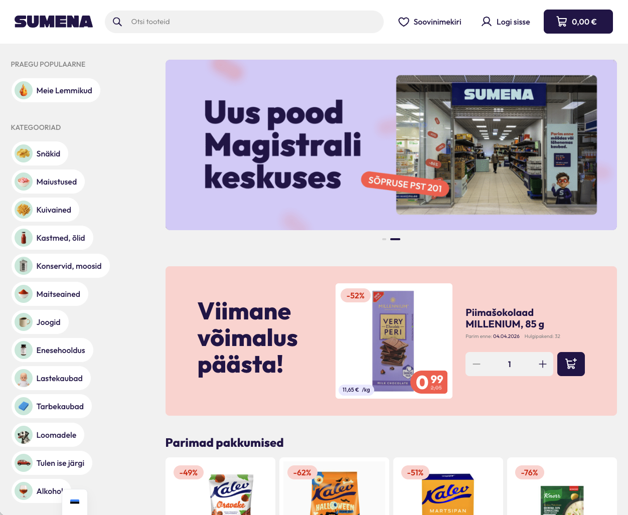 Case Study: AI-Powered Webshop and Warehouse Platform for Sumena.ee
